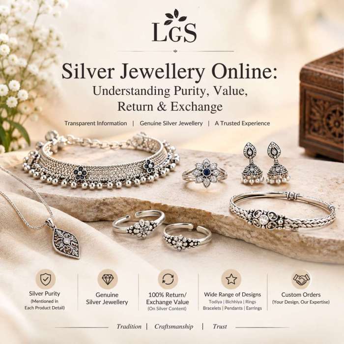 Silver Jewellery Online Purity Value Return And Exchange Guide